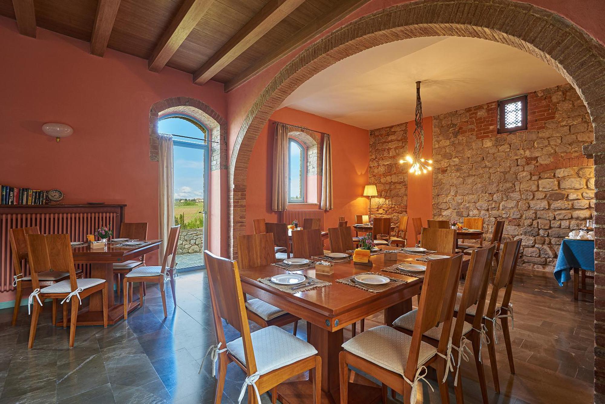 La Gazzara Castell'In Villa Castelnuovo Berardenga Exterior foto