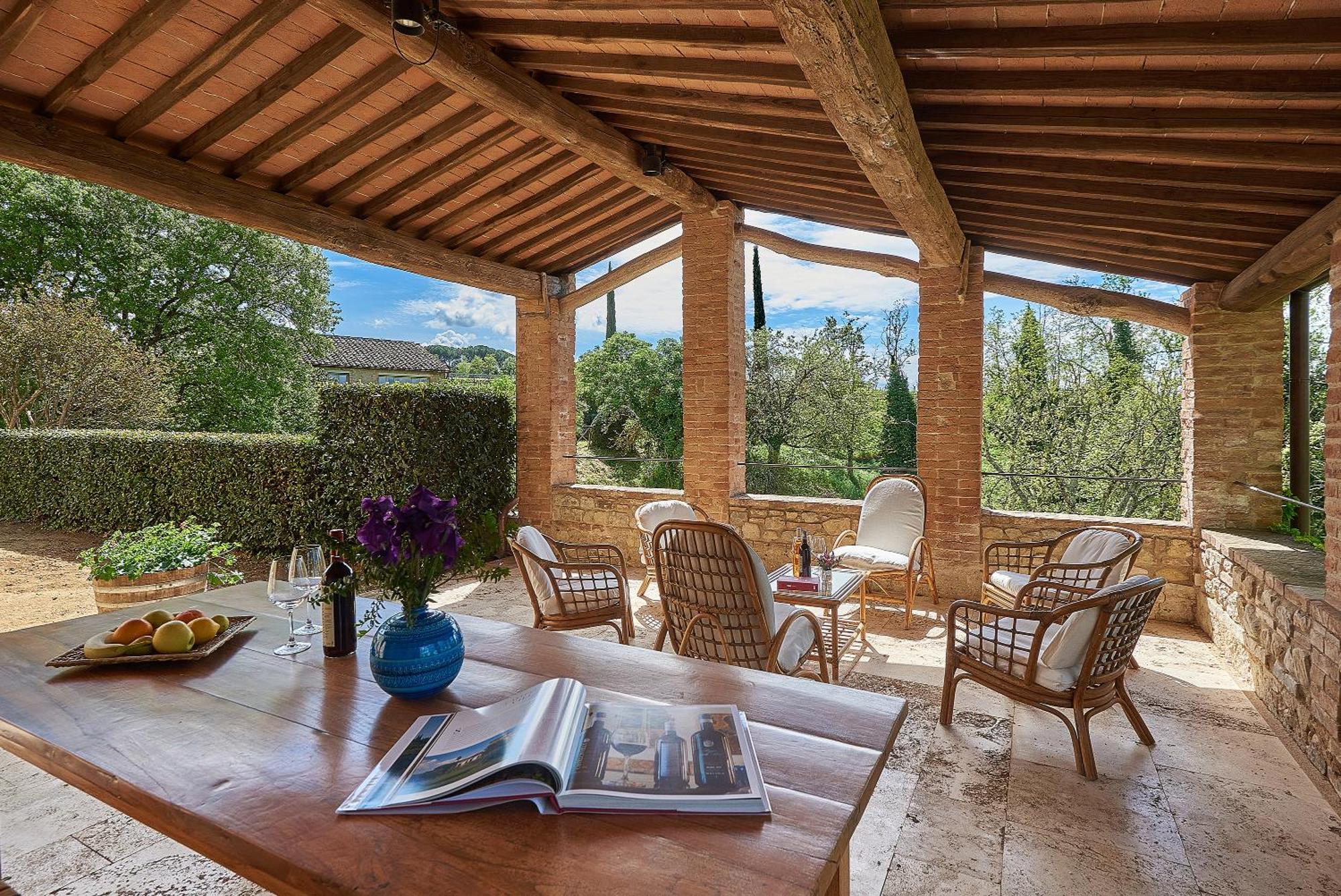 La Gazzara Castell'In Villa Castelnuovo Berardenga Exterior foto