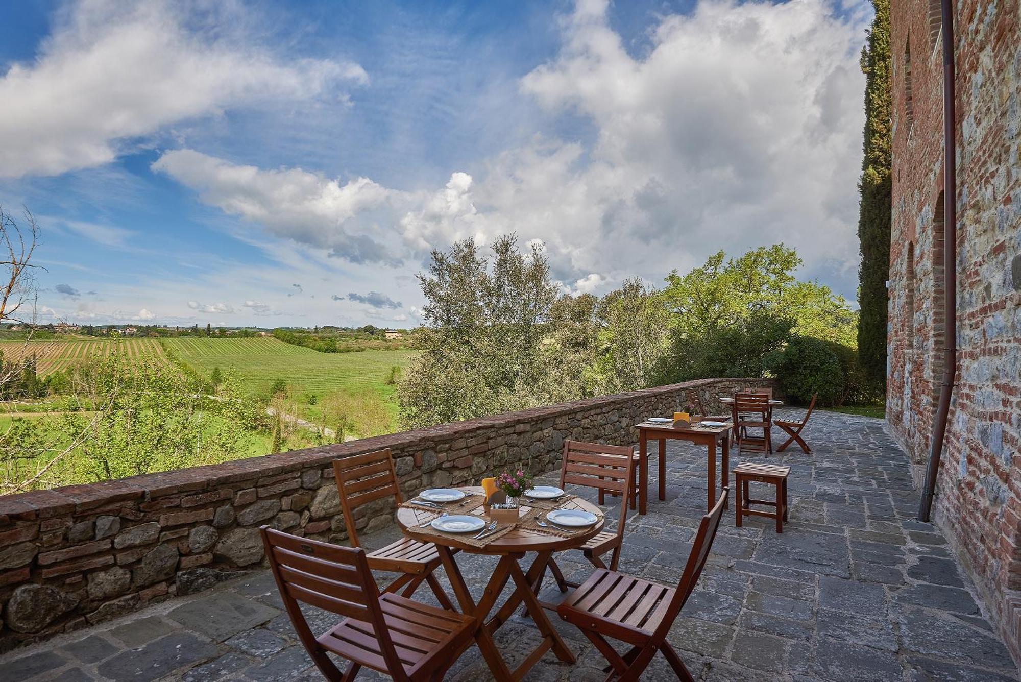 La Gazzara Castell'In Villa Castelnuovo Berardenga Exterior foto